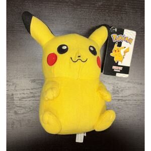 Pikachu Sitting 6” inch Plush 2012 Nintendo Great Condition with Tags
